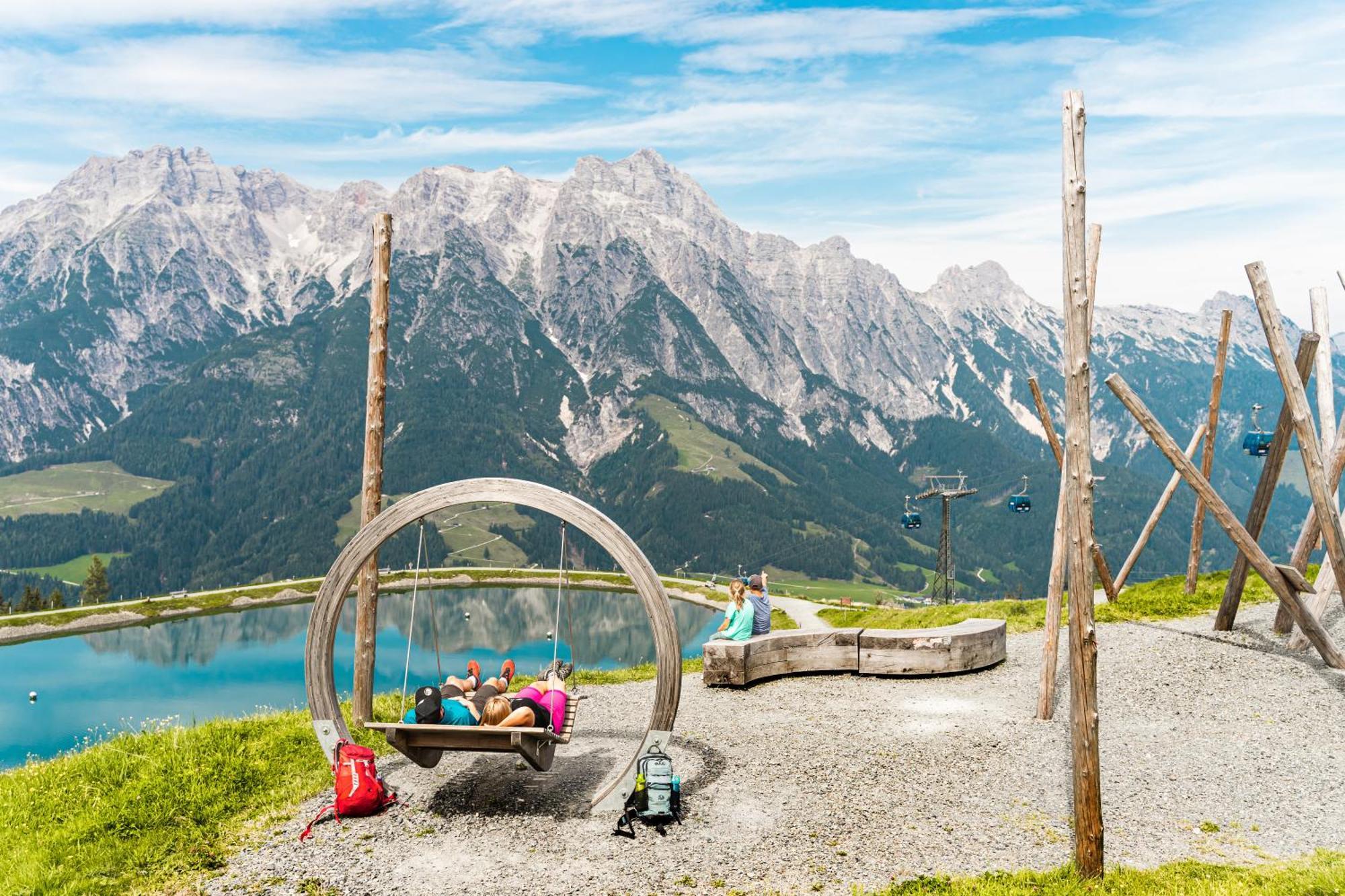 Appartements Kuckuck Leogang Exteriör bild